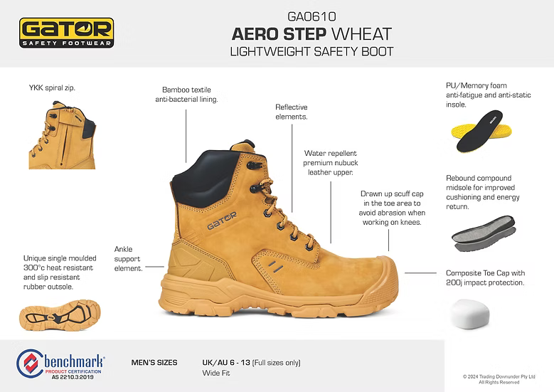 Gator AeroStep High Safety Boot