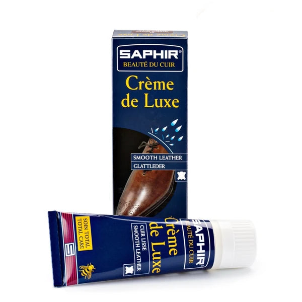 SAPHIR BEAUTE DU CUIR - CREME DE LUXE (HIGH PIGMENT) WITH APPLICATOR - 75ML